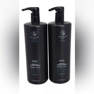 Paul Mitchell Awapuhi Wild Ginger Keratin Repair Cream Rinse 33.8 oz 1L lot of 2